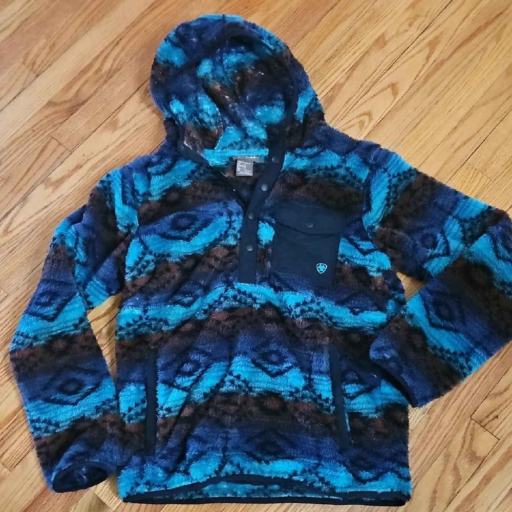 Ariat Men's Multicolor Patterned Sweater - Picture 6 of 9